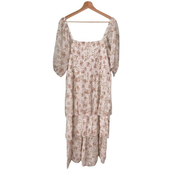 NWT Kings Road Maxi Bohemian Floral Dress in Size XL - Picture 3 of 8